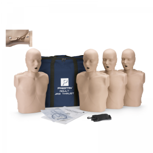 Prestan Jaw-Thrust CPR Manikin 4-Pack